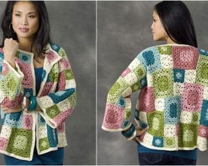 Tulsa Jacket Free Crochet Pattern