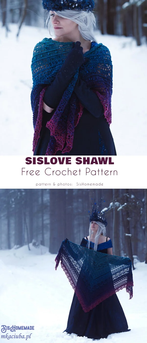 SisLove Shawl Crochet 