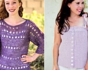 Fun Crochet Summer Tops