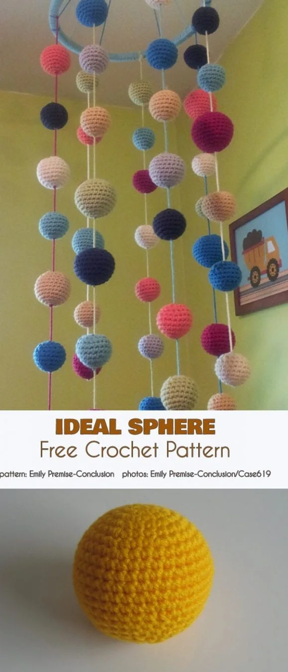 Ideal Sphere Free Crochet Pattern