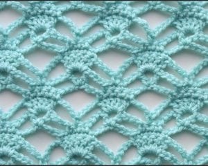 Candlelight Lace Stitch Free Crochet Pattern