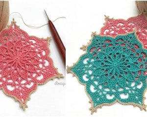 Wispweave Hexagon Free Crochet Pattern