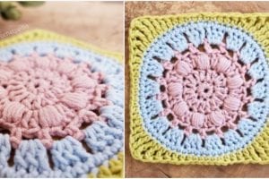 Calm Cove Square Free Crochet Pattern