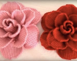 Beautiful Crochet Roses Free Tutorial