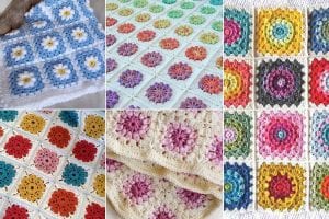 Crochet Flower Squares