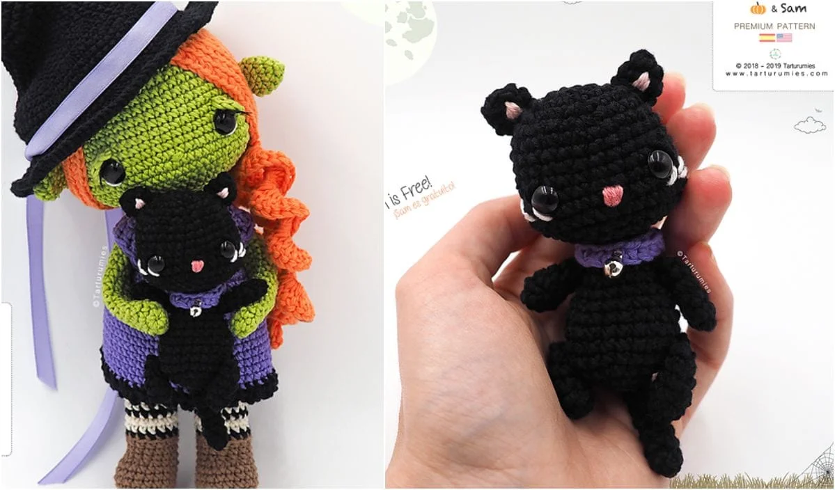 Black Cat Free Crochet Patterns