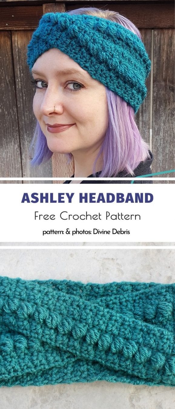 Ashley Headband Free Crochet Pattern