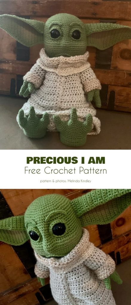 Baby Yoda and Space Pod Free Crochet Patterns