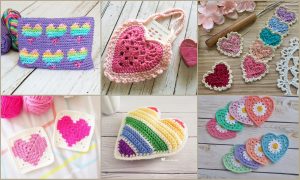 25+ Easy Valentine ‘s Day Free Crochet Patterns for Creative Gifts & Decor