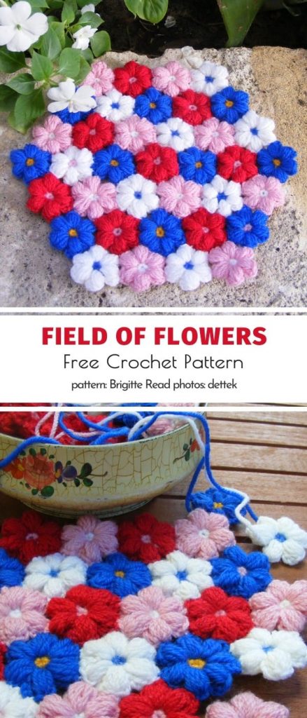 Puff Stitch Flower Crochet Projects & Free Patterns - Your Crochet