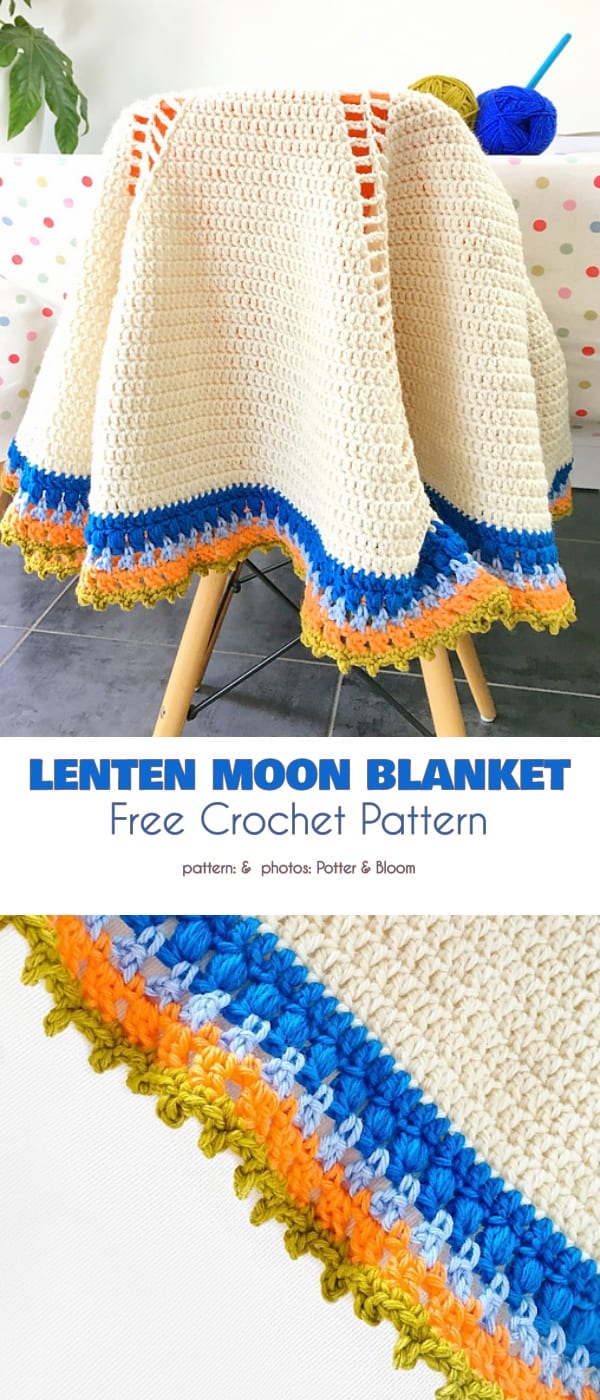 Lenten Moon CAL Blanket