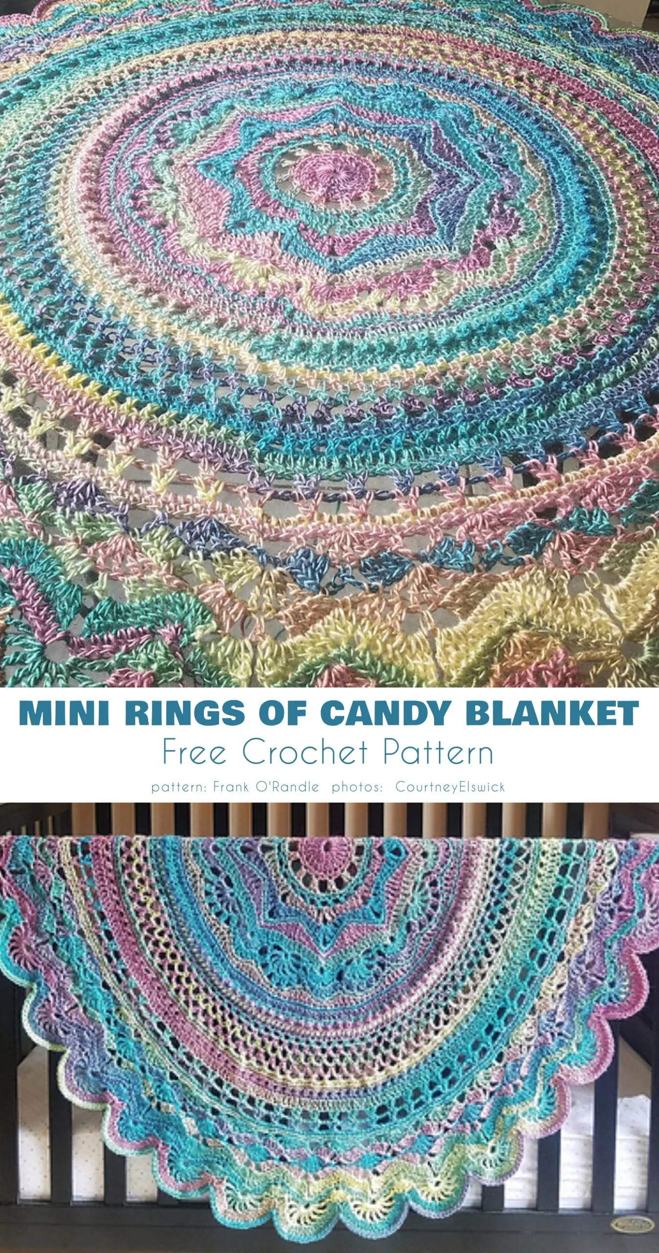 Mini Rings of Change Crochet Blanket