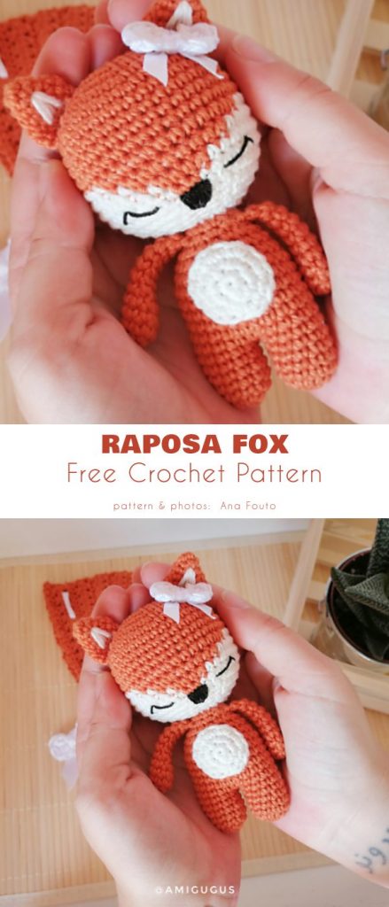 Sleeping Fox, Free Crochet Patterns - Your Crochet