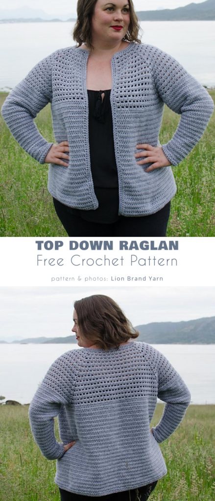 Crochet Raglan Ideas and Free Patterns - Your Crochet