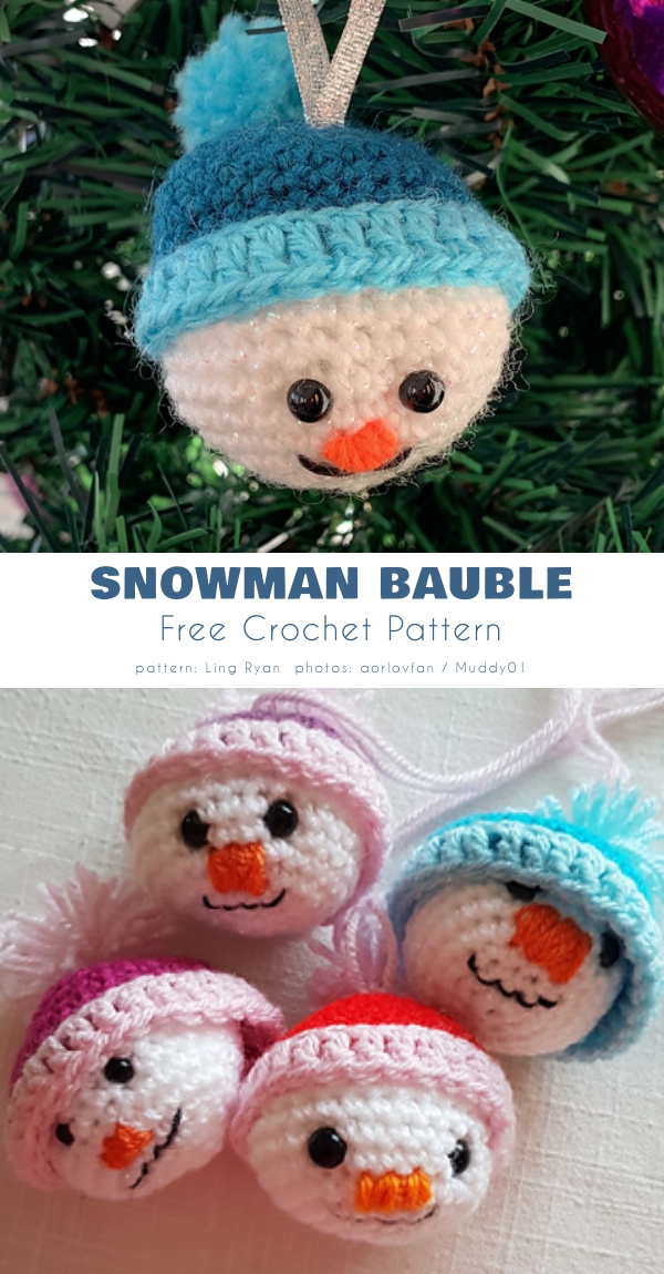 Snowman Baubles