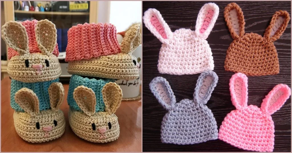 Easter-Inspired Baby Hat and Booties Free Crochet Patterns - Your Crochet