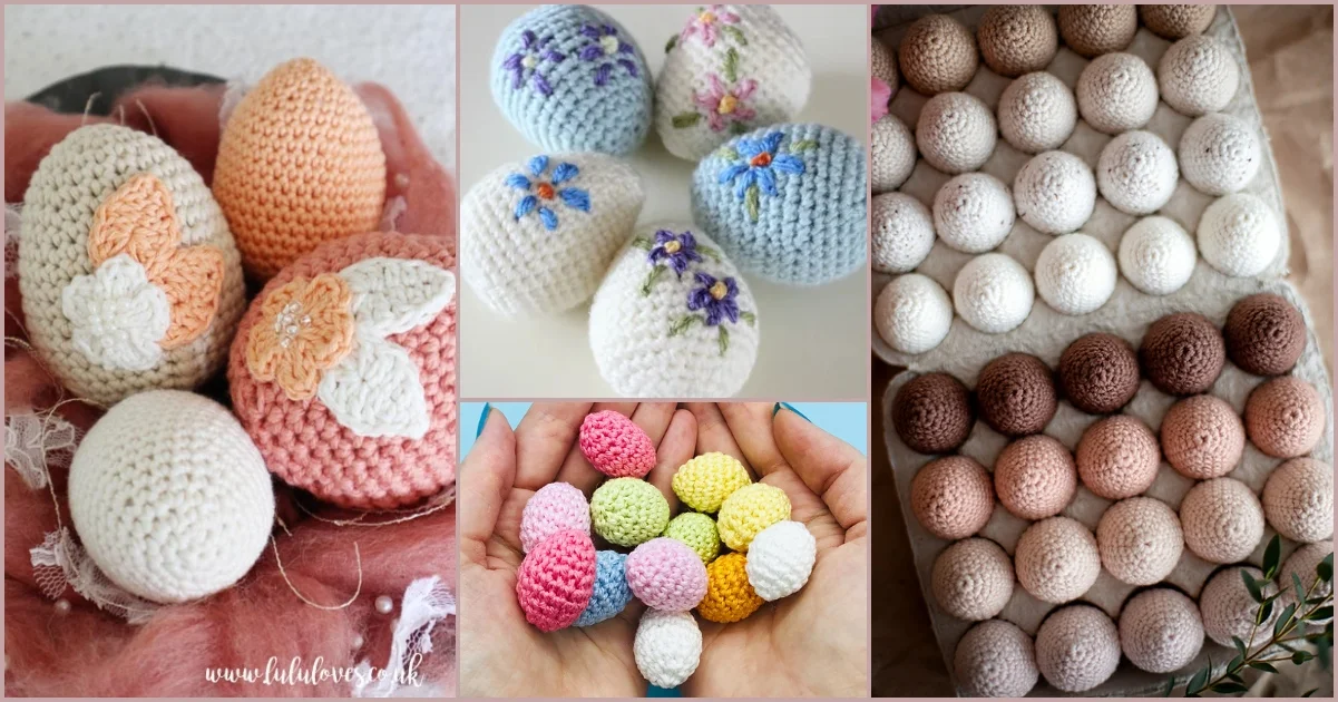 Crocheted Easter Eggs