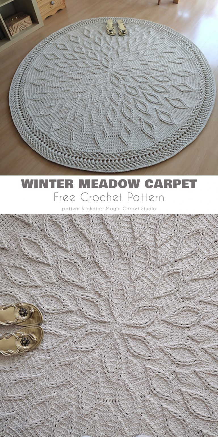 5 Spring Rug Free Crochet Patterns - Your Crochet