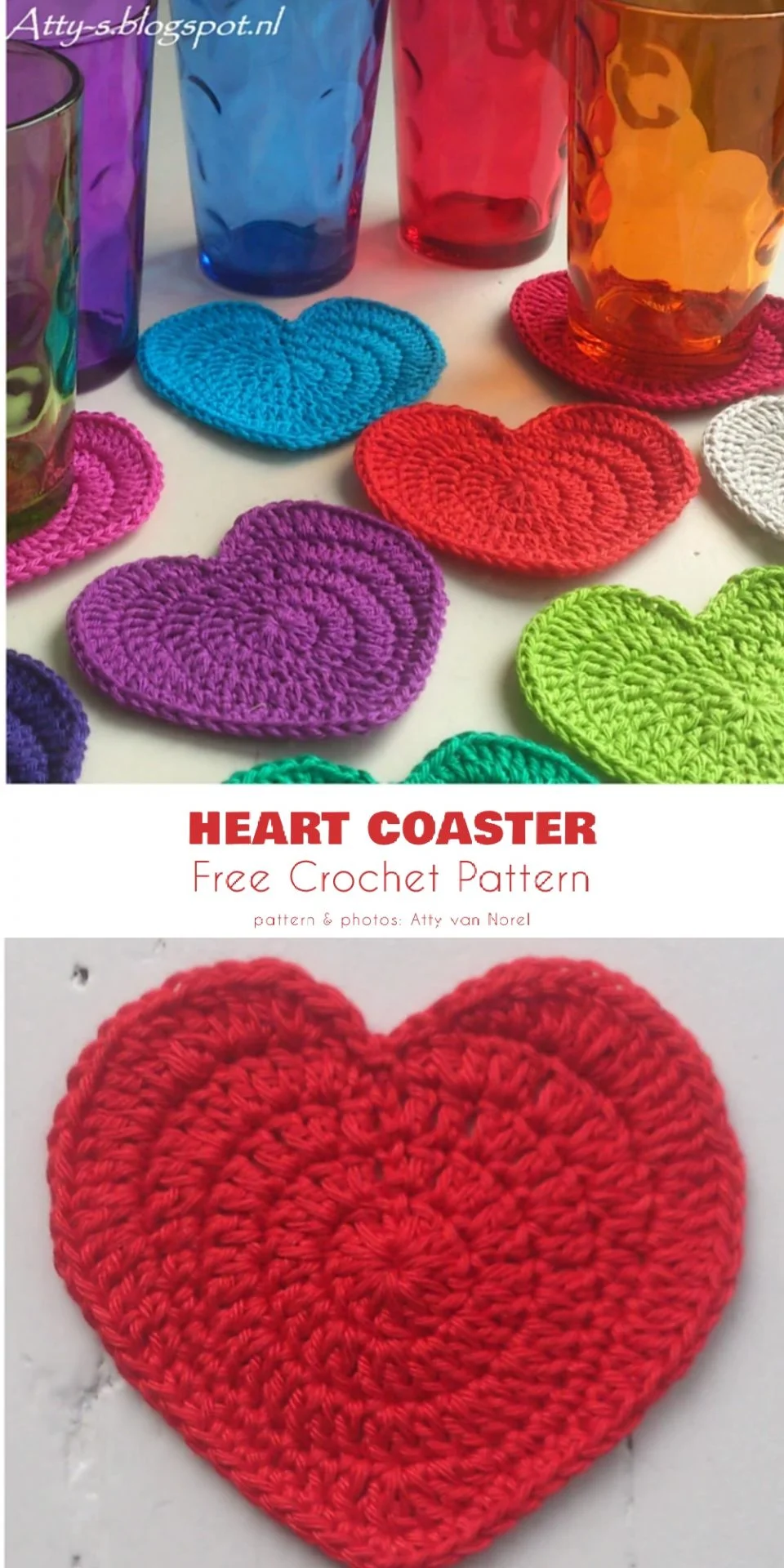 Heart Coaster
