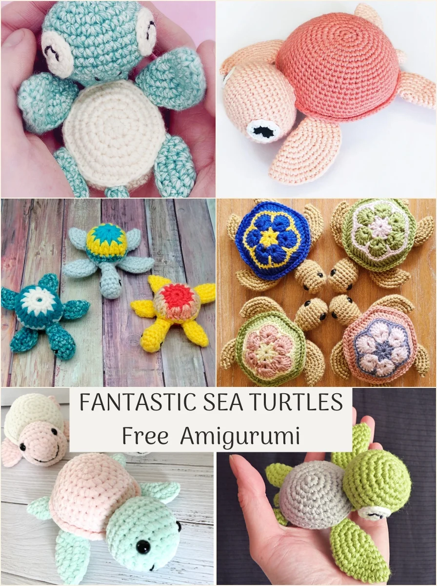 Fantastic Sea Turtle Amigurumi
