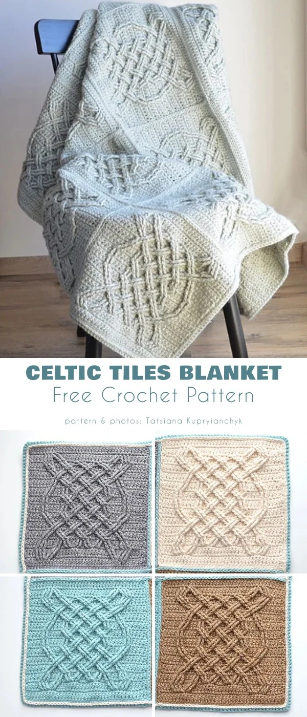 Celtic Tiles Blanket