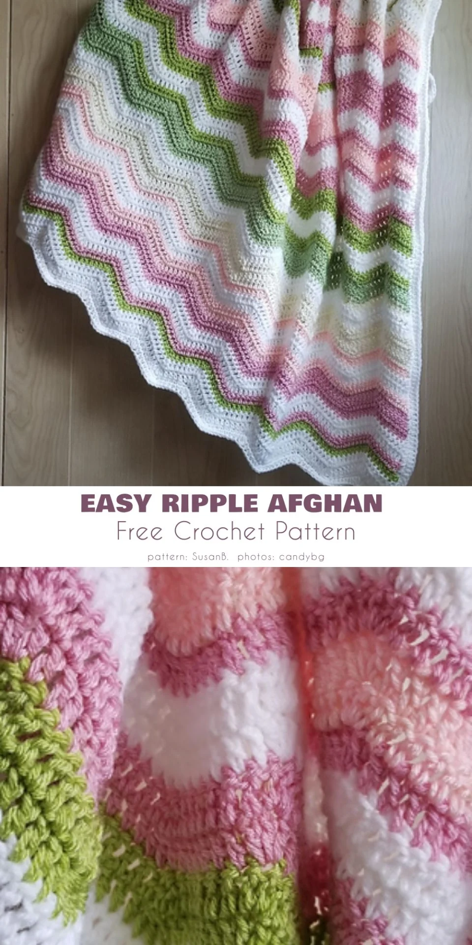Easy Ripple Afghan