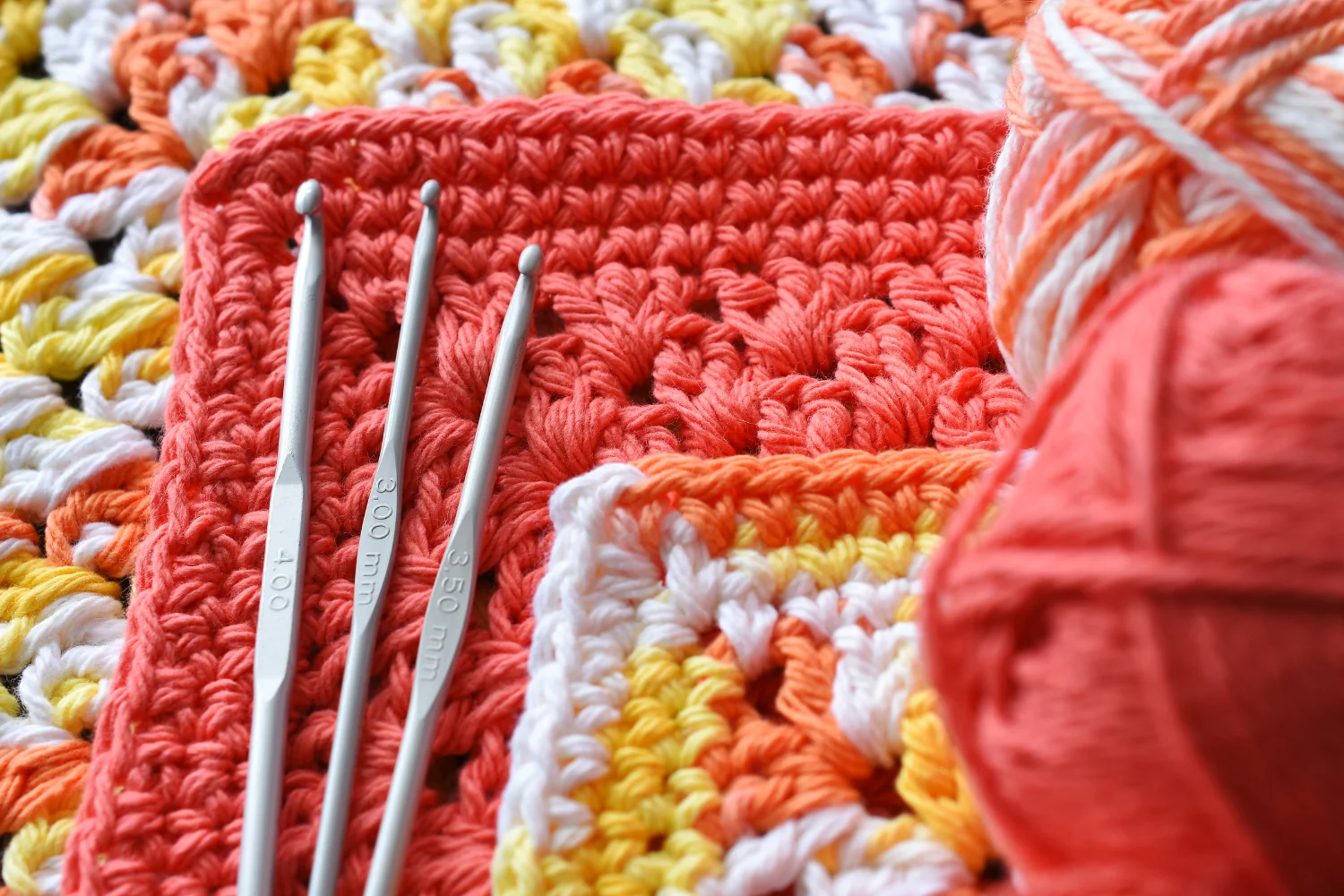 Crochet squares