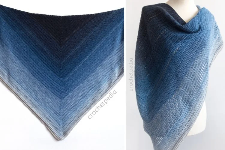 lake midnight shawl by crochetpedia yc ft