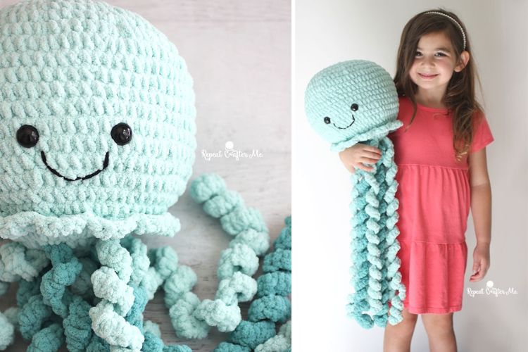 Crochet octopus amigurumi pattern.