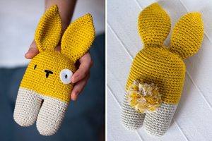 Rattle Bunny Two-Legged