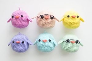 Amigurumi Spring Chick