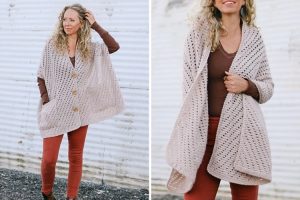 Stay at Home Pocket Shawl