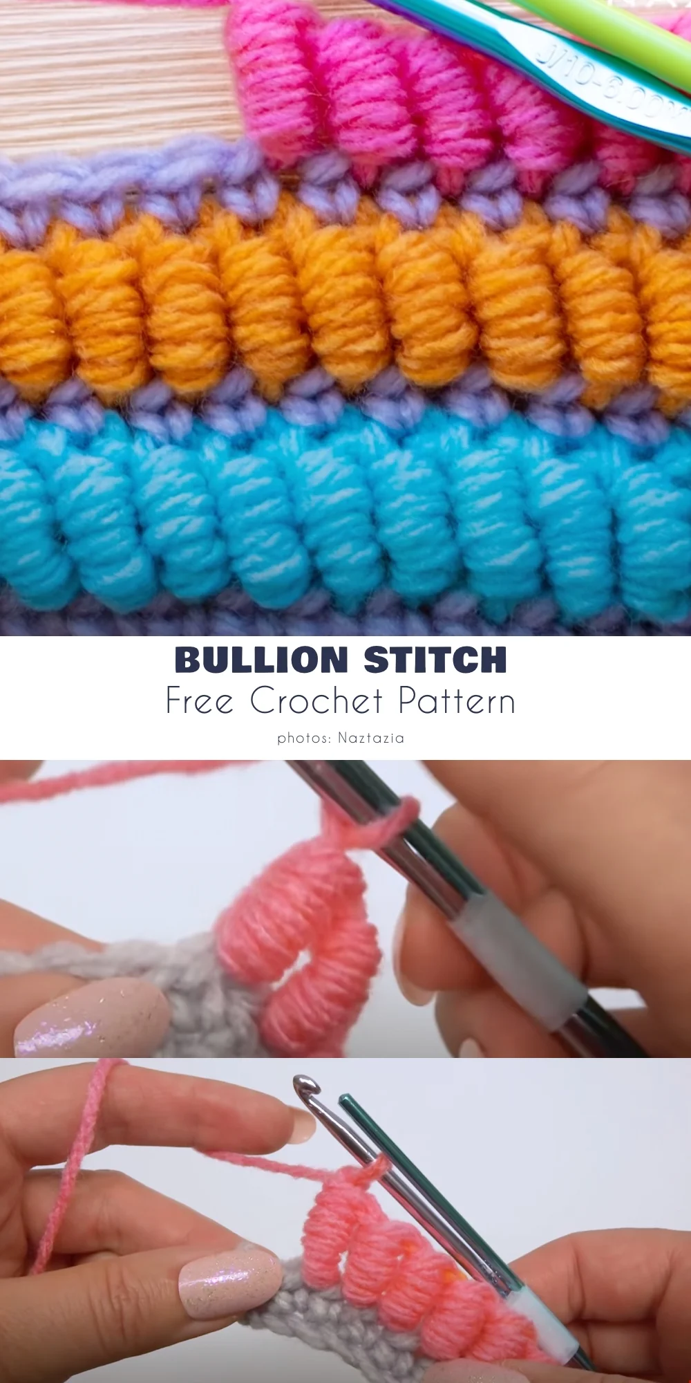 Bullion Stitch Tutorial