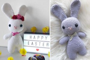 Floral Easter Bunny