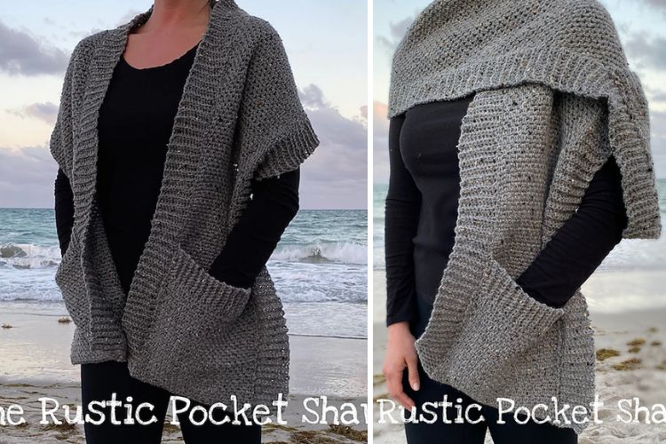 The rustic pocket shahtastic pocket sweater.