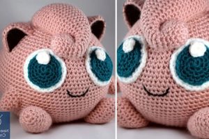Jigglypuff Pokemon Amigurumi