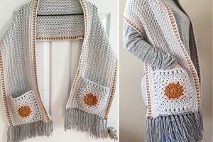 Hip Granny Pocket Shawl