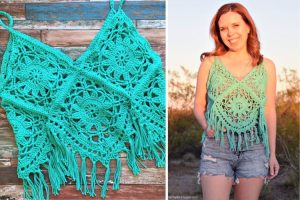 Crochet Boho Tank Top