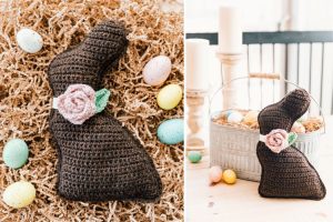Crochet Chocolate Bunny