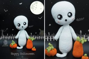 Amigurumi Ghost / Fantasma Halloween