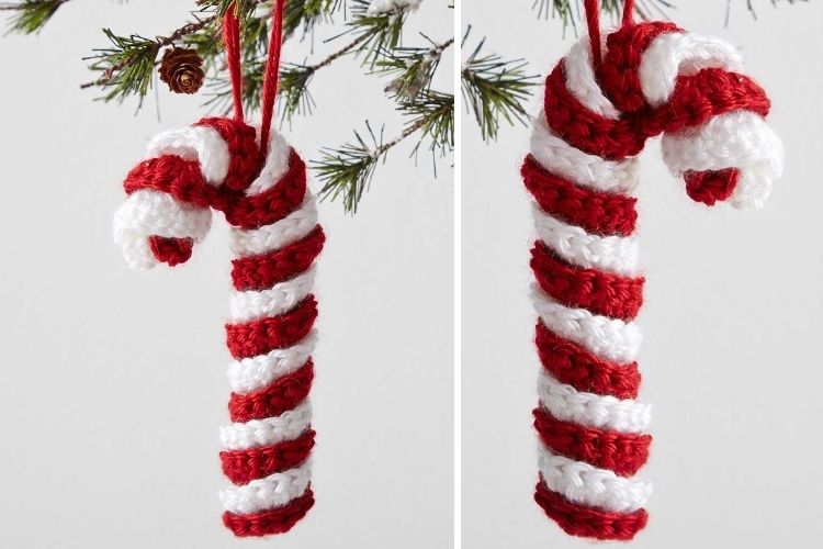 thumbnail image 2 of Simple Candy Ornament Crafts : Candy Cane Craft Ideas - This Candy Cane... 2 of 14