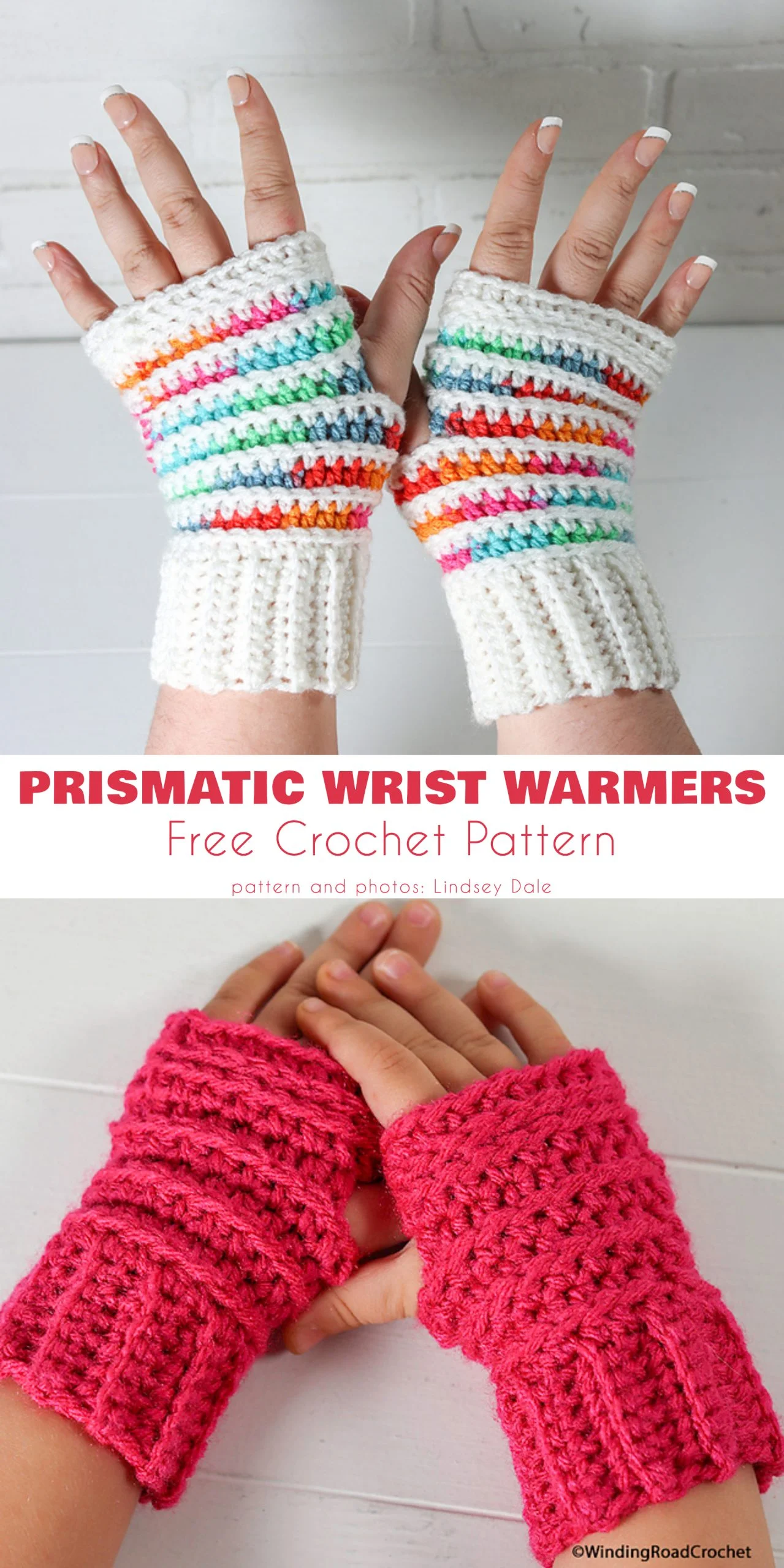 prismatic wrist warmers