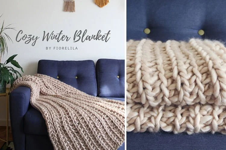 Cozy winter blanket by follella.