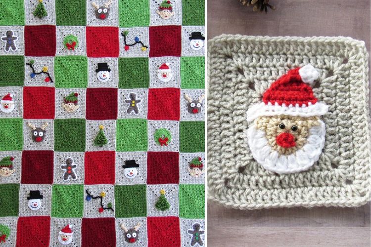 Santa claus crochet pattern.