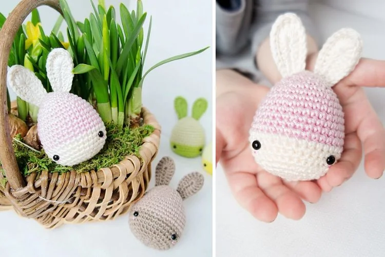 Easter bunny crochet pattern.