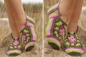 Granny Rose Slippers