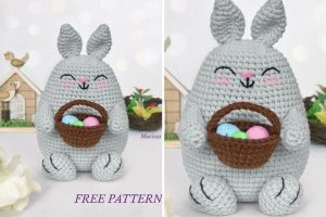 Easter Bunny Amigurumi by MarizzaToys