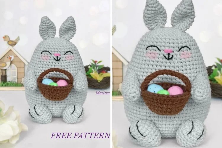 Easter bunny crochet pattern.