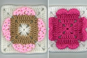 4-Hearts Granny Square