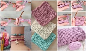Basic Crochet Stitches and Simple Projects for Beginners